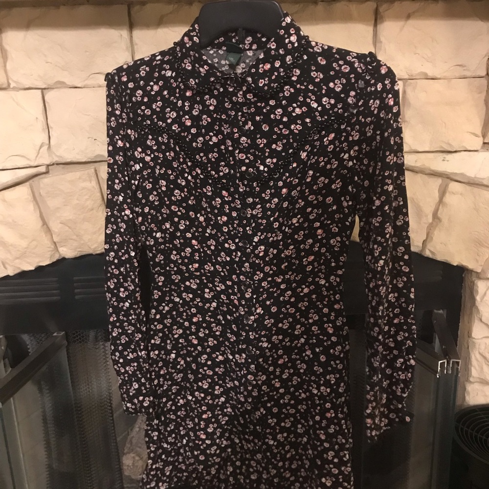 Wild Fable button up dress